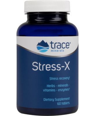 Stress-X Magnesium | Natural Stress Relief Dietary Supplement | Herbs, Minerals, Vitamins, Enzymes | Gluten Free | 60 tablets