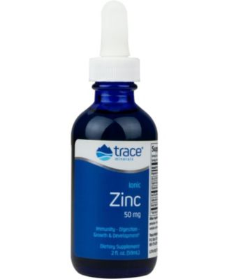 Liquid Ionic Zinc | 50 mg Zinc with Magnesium | Supports Immune System, Digestion, Growth, & Development | for Kids and Adults | 45 Servings, 2 fl oz (1 Pack)