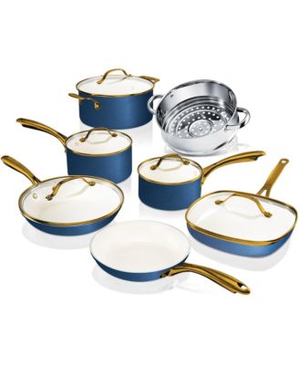 Natural Collection 12-Piece Ceramic Nonstick Cookware Set