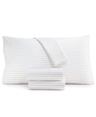 550 Thread Count Printed Cotton 3-Pc. Sheet Set, Twin, Exclusively at Macy’s