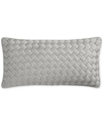 Basketweave Decorative Pillow, 12″ x 24″, Exclusively at Macy’s