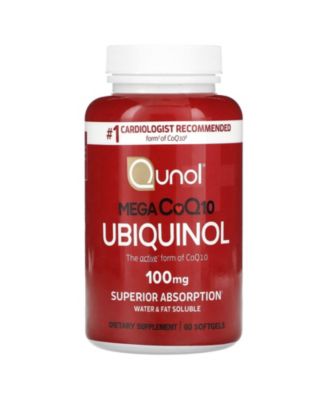 Mega CoQ10 Ubiquinol 100 mg – 60 Softgels