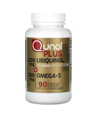 Plus Ubiquinol + Omega-3 100 mg + 250 mg – 90 Softgels