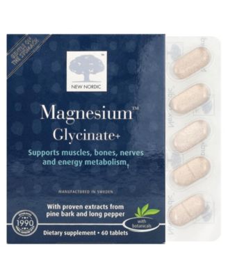 Magnesium Glycinate+ – 60 Tablets