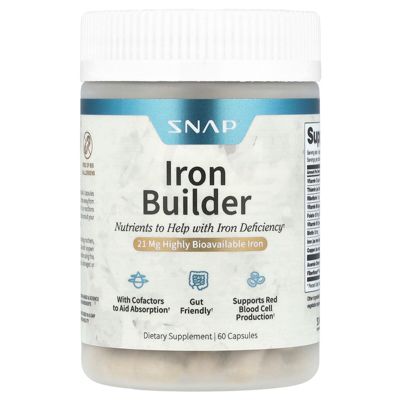 Iron Builder  –  60 Capsules