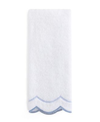 Scallop Cotton Hand Towel, 27″ x 16″