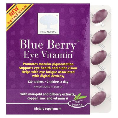 Blue Berry Strong | Eye & Vision Support Supplement | Lutein Eyebright & Bilberry