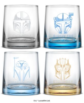 Star Wars The Mandalorians Short Drinking Glasses, Set of 4