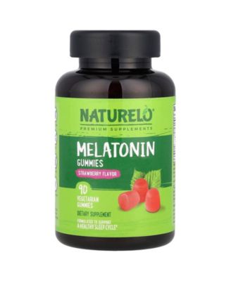 Melatonin Gummies  Strawberry  7.5 mg  –  90 Vegetarian Gummies (2.5 mg per Gummy)