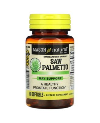 Saw Palmetto Standardized Extract 160 mg – 60 Softgels