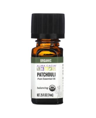 Pure Essential Oil Organic Patchouli – 0.25 fl oz (7.4 ml)