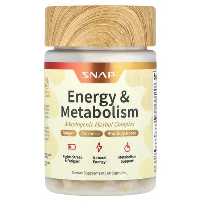 Energy & Metabolism  –  60 Capsules