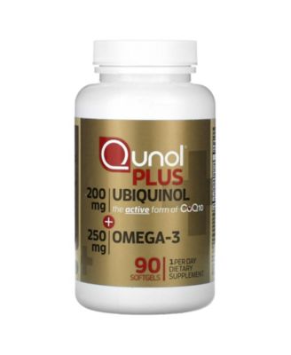 Plus Ubiquinol + Omega-3 200 mg + 250 mg – 90 Softgels