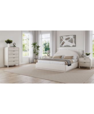 Lunare 3-Pc. Bedroom Set (King Bed, Chest & Nightstand)