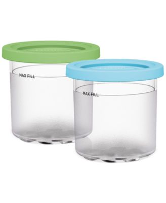 CREAMi Pint Containers with Colored Lids, Set of 2