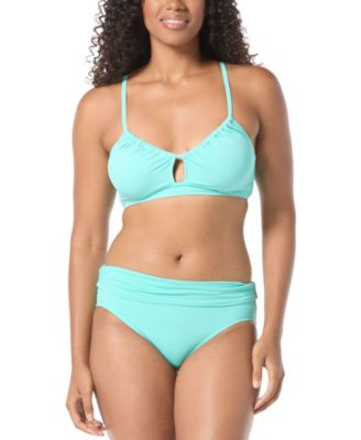 Women’s Dynamic Keyhole Scoop-Neck Bikini Top & Impulse High-Waist Bikini Bottoms