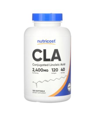 CLA  2 400 mg  –  120 Softgels (800 mg per Softgel)