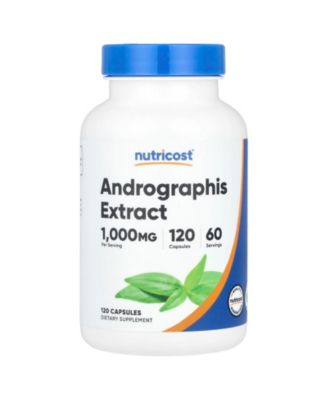 Andrographis Extract 1 000 mg – 120 Capsules (500 mg per Capsule)