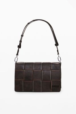 Women’s Woven faux leather bag