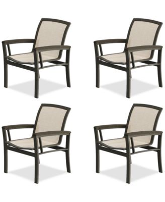 Bartow Outdoor Dining Chairs, Set of 4