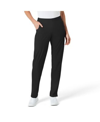 W123 Women’s Flat Front Cargo Scrub Pant