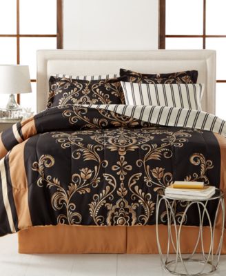 Sabrina Reversible 8 Pc. Comforter Sets, Exclusively at Macy’s