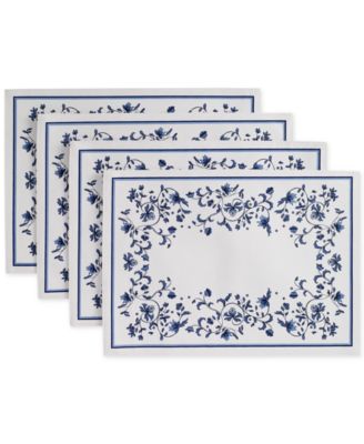 Blue Portofino 4-Pc. Placemat Set