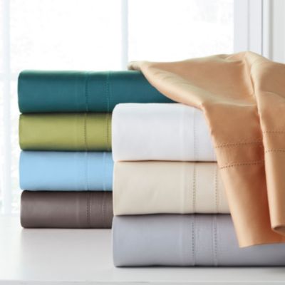 Solid 620 Thread Count Cotton 4-Pc. Sheet Set, King